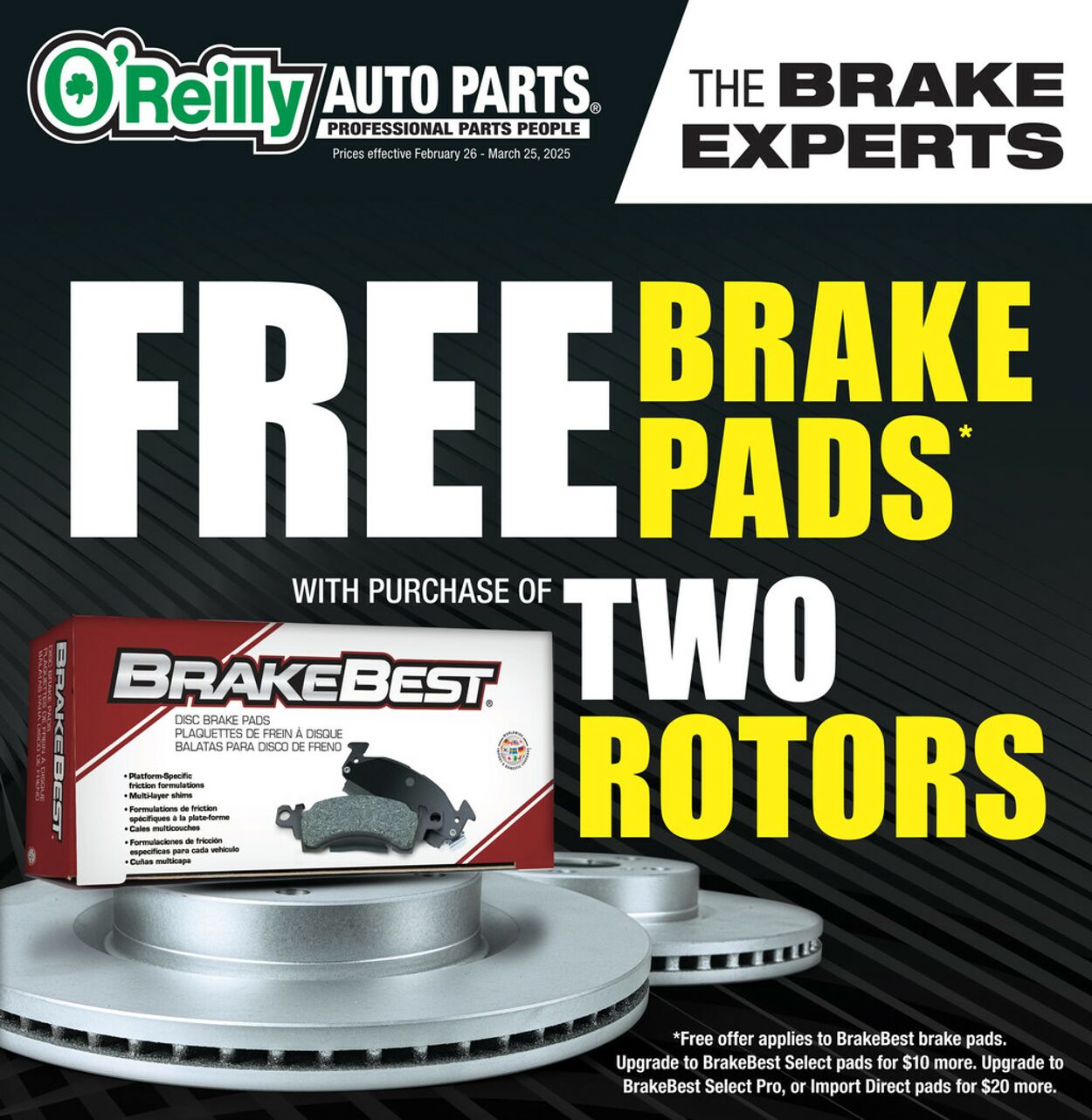 Catalogue O'Reilly Auto Parts from 02/26/2025