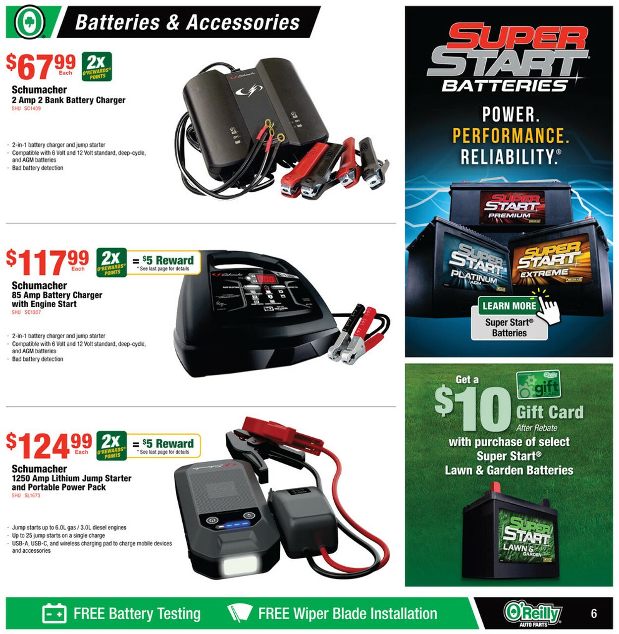 Catalogue O'Reilly Auto Parts from 02/26/2025