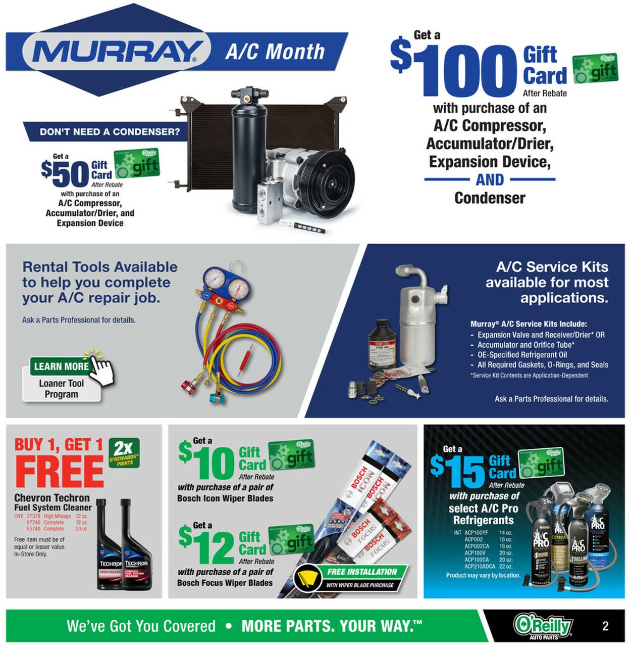 Catalogue O'Reilly Auto Parts from 05/28/2025