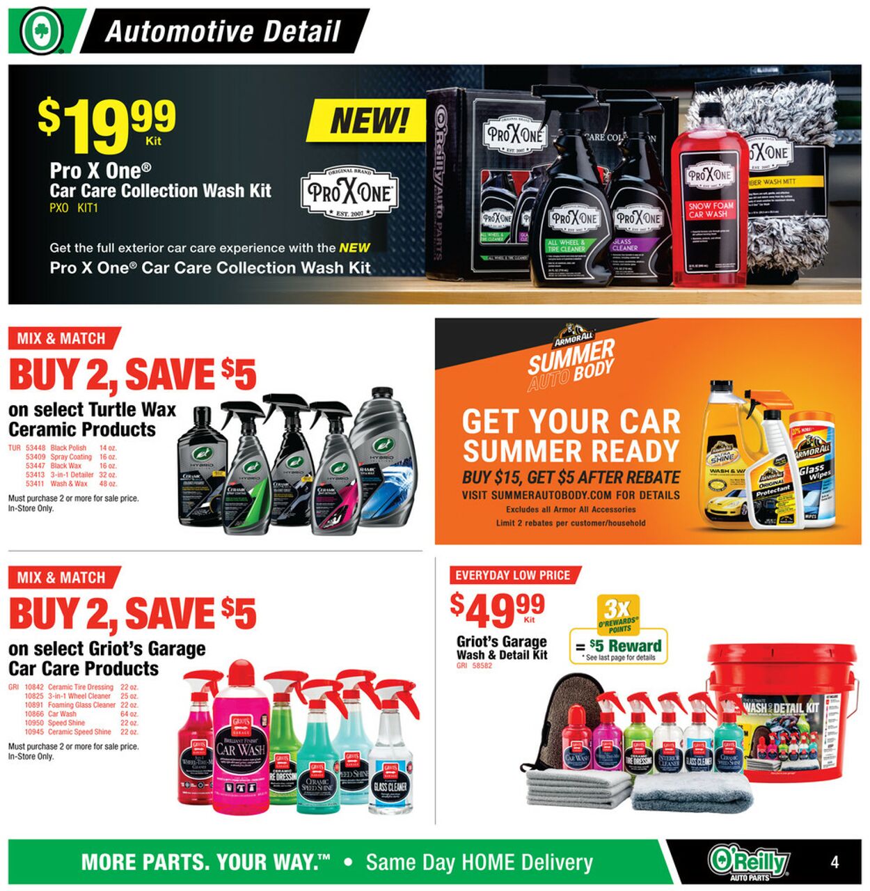 Catalogue O'Reilly Auto Parts from 05/28/2025