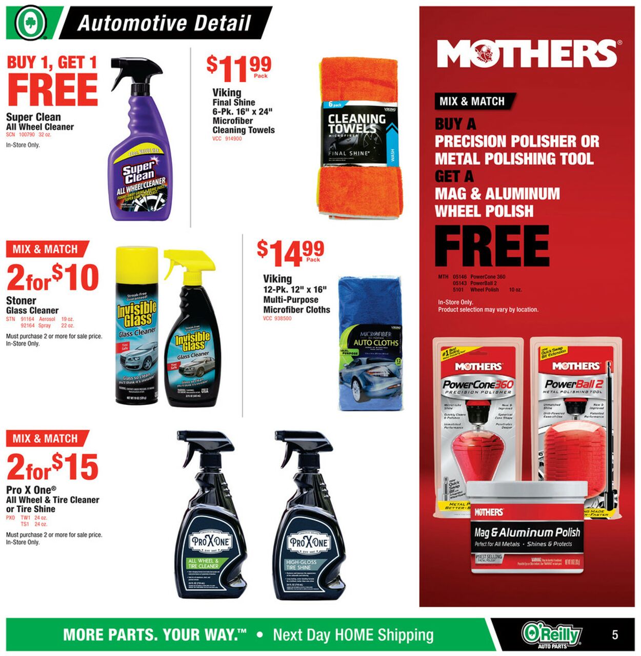 Catalogue O'Reilly Auto Parts from 05/28/2025