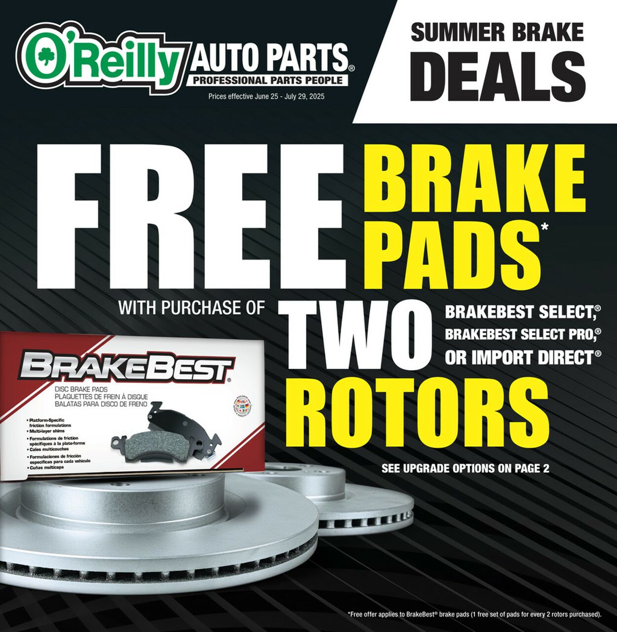 Catalogue O'Reilly Auto Parts from 06/25/2025