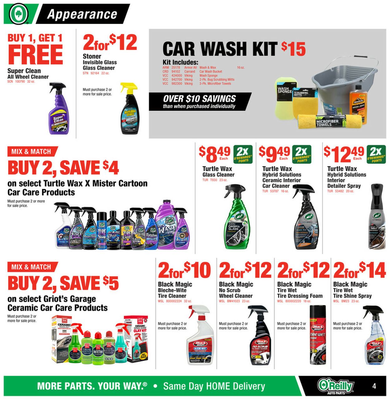 Catalogue O'Reilly Auto Parts from 06/25/2025