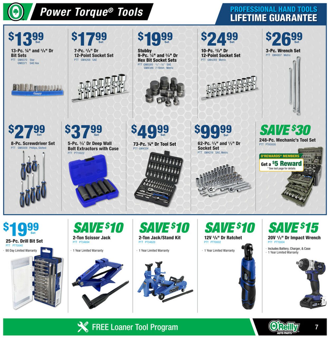 Catalogue O'Reilly Auto Parts from 06/25/2025