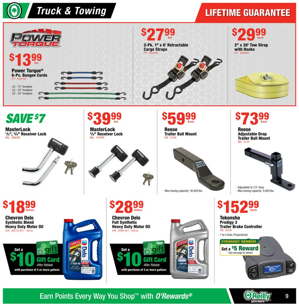 Catalogue O'Reilly Auto Parts from 06/25/2025