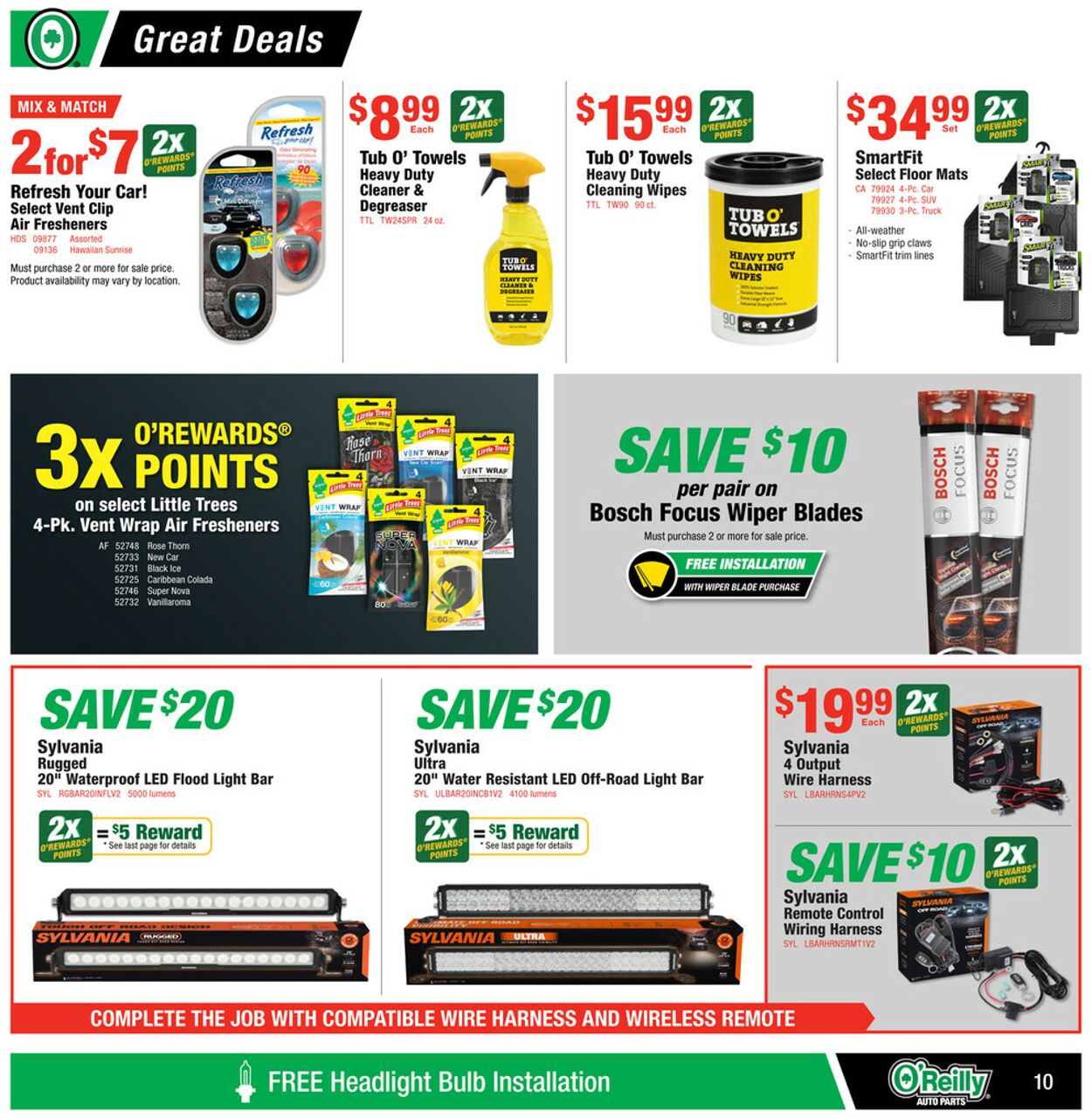 Catalogue O'Reilly Auto Parts from 08/27/2025