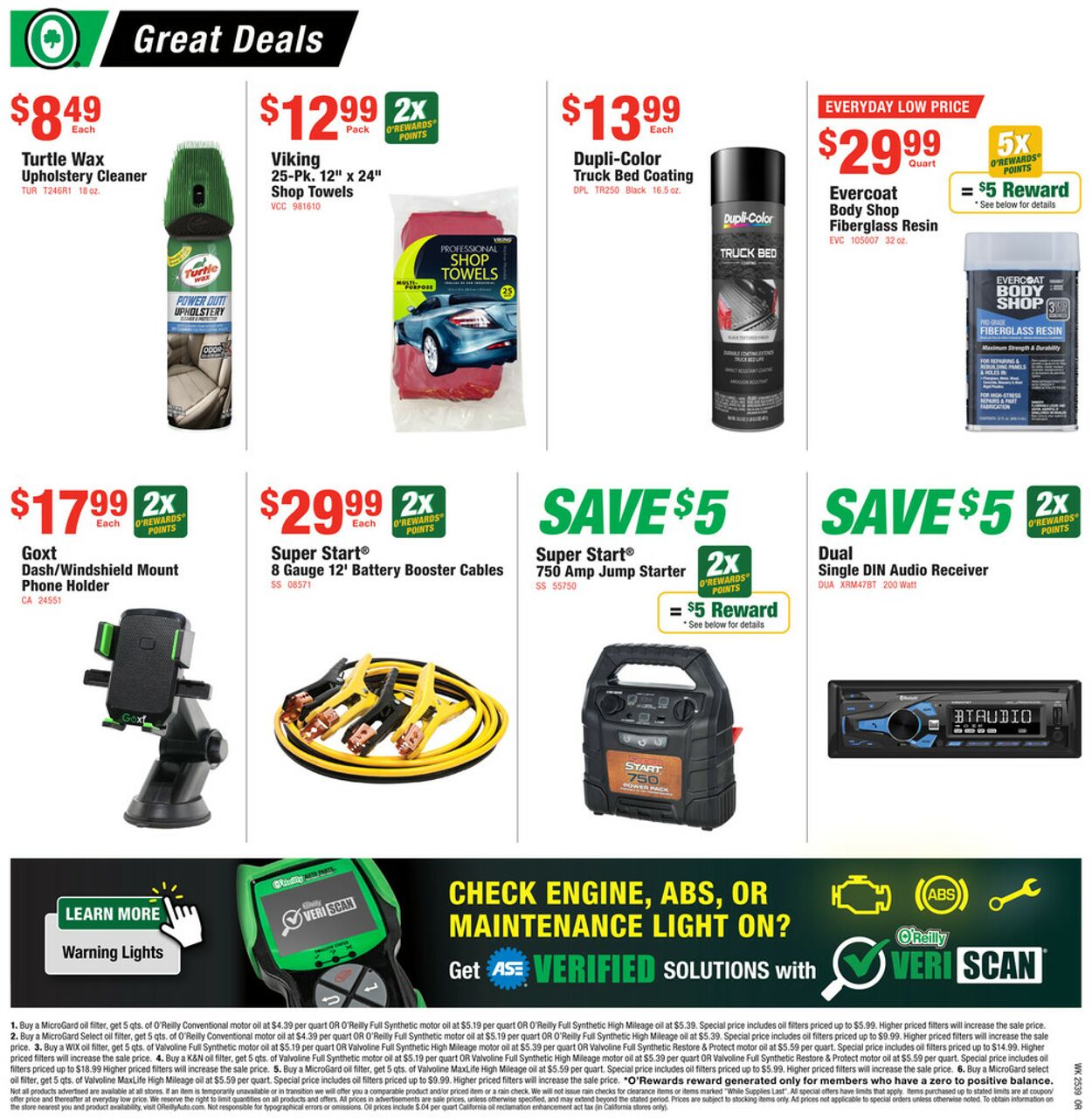 Catalogue O'Reilly Auto Parts from 09/24/2025