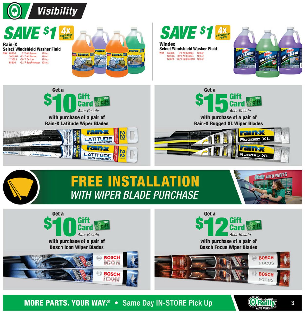 Catalogue O'Reilly Auto Parts from 10/29/2025