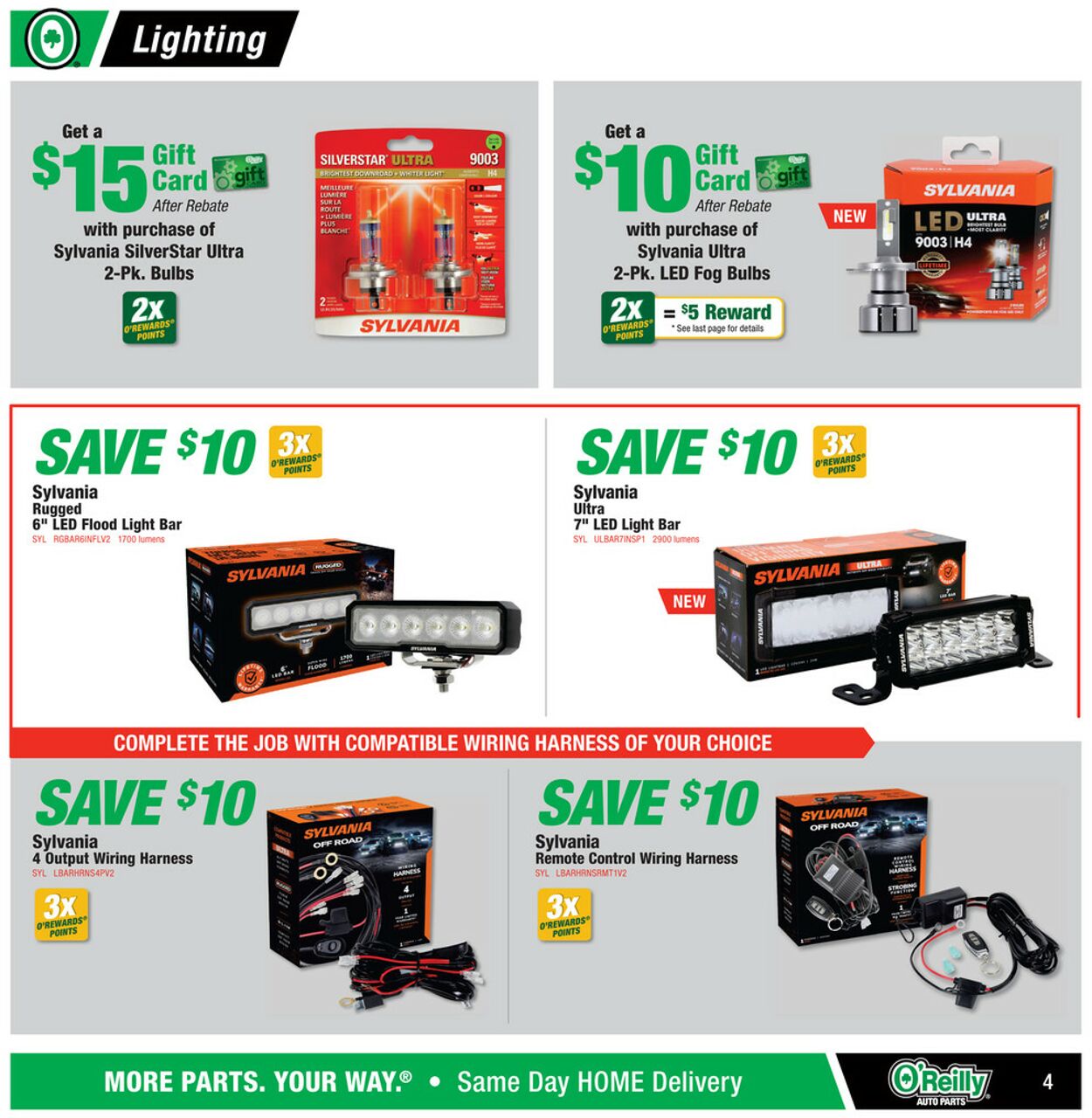 Catalogue O'Reilly Auto Parts from 10/29/2025