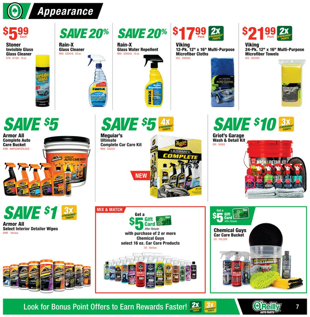 Catalogue O'Reilly Auto Parts from 10/29/2025