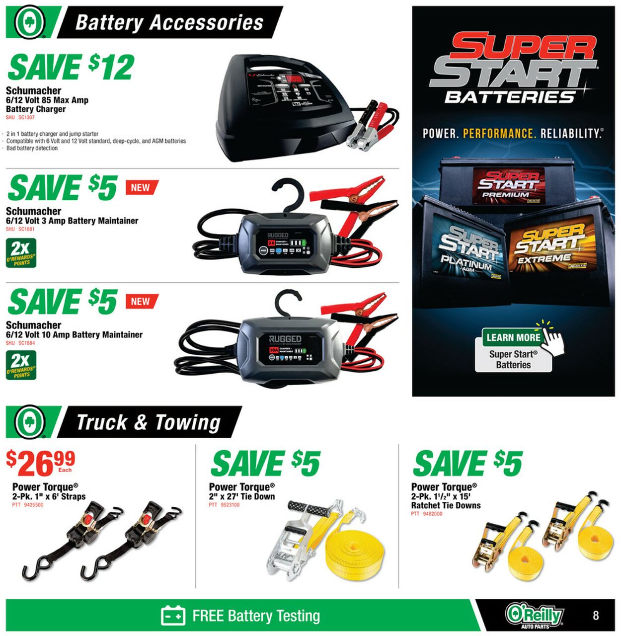 Catalogue O'Reilly Auto Parts from 10/29/2025