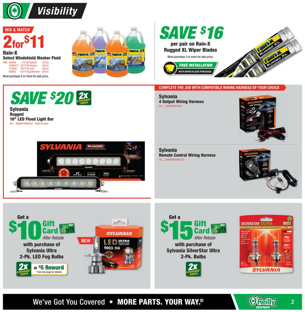 Catalogue O'Reilly Auto Parts from 11/26/2025