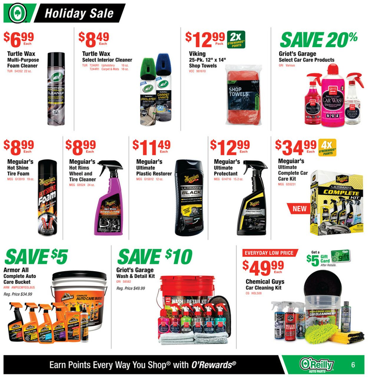 Catalogue O'Reilly Auto Parts from 11/26/2025
