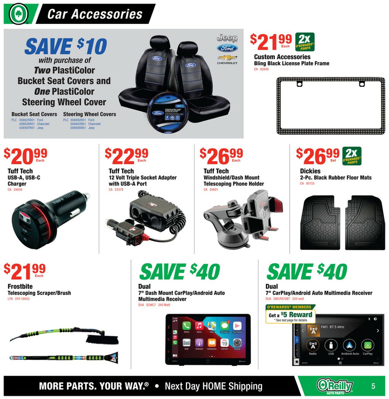 Catalogue O'Reilly Auto Parts from 11/26/2025