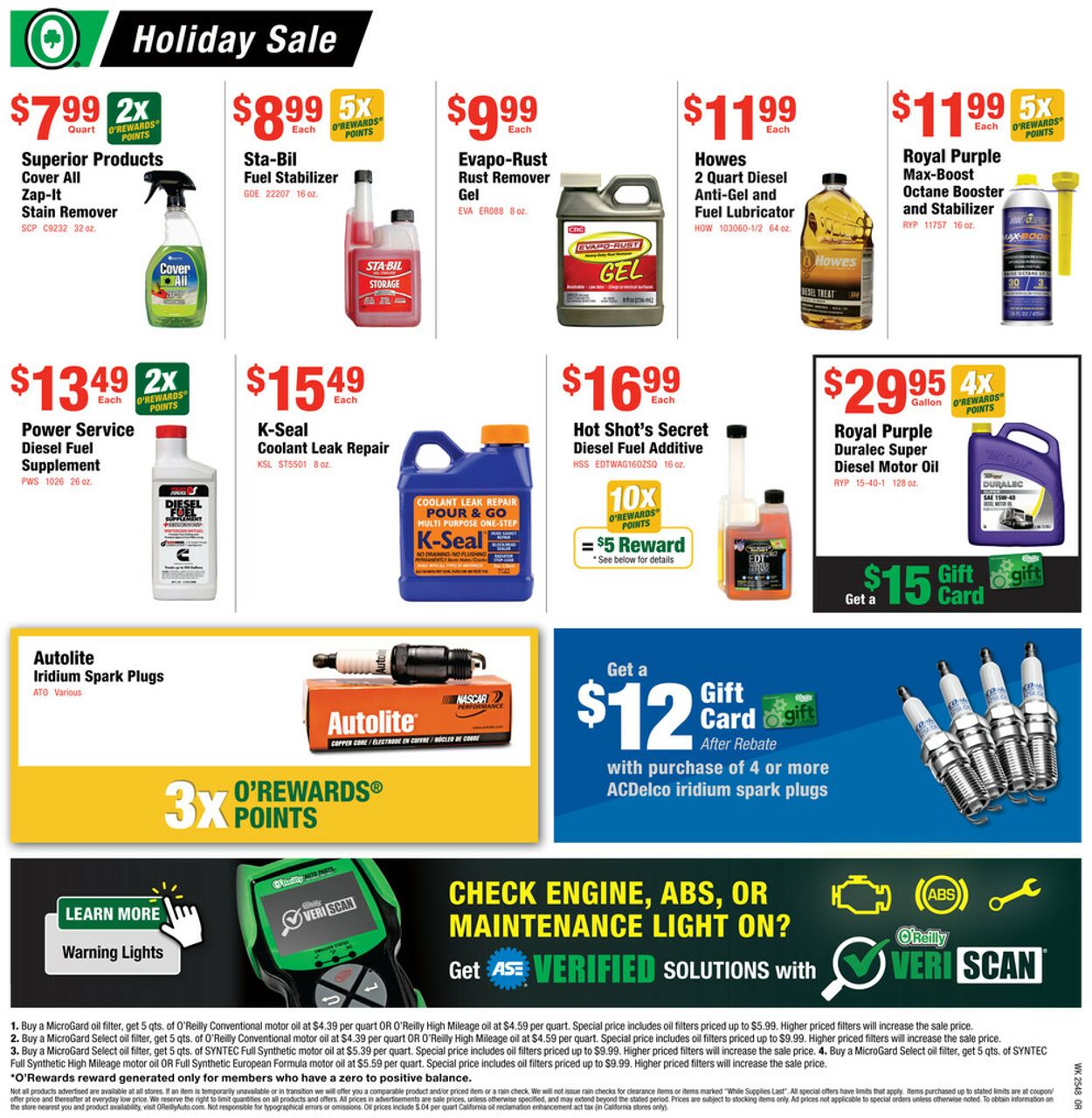 Catalogue O'Reilly Auto Parts from 11/26/2025
