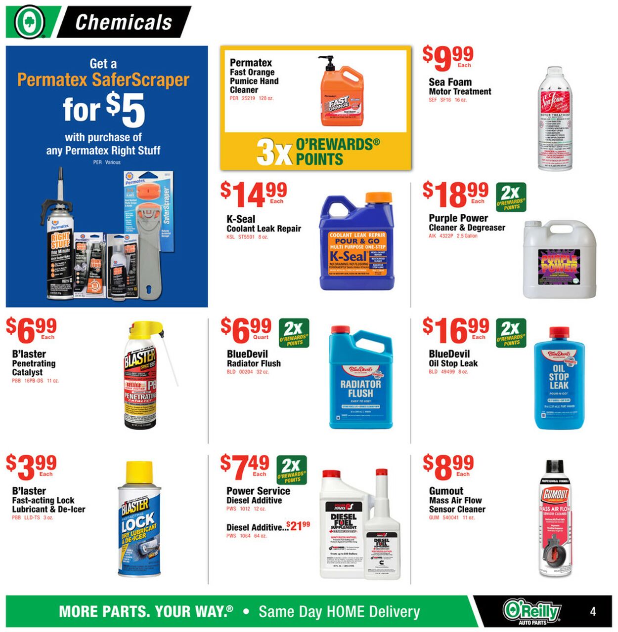 Catalogue O'Reilly Auto Parts from 12/31/2025