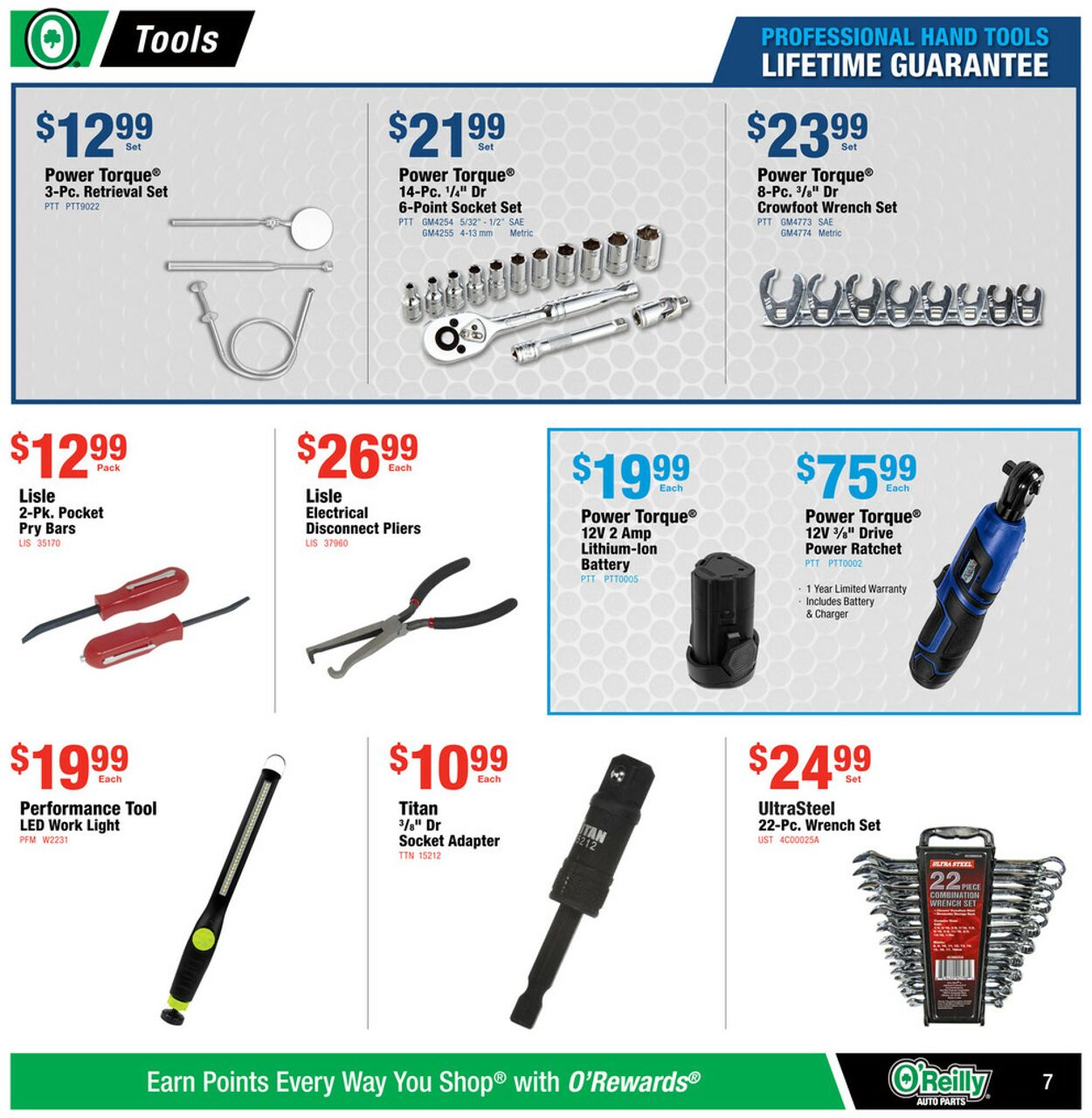 Catalogue O'Reilly Auto Parts from 12/31/2025