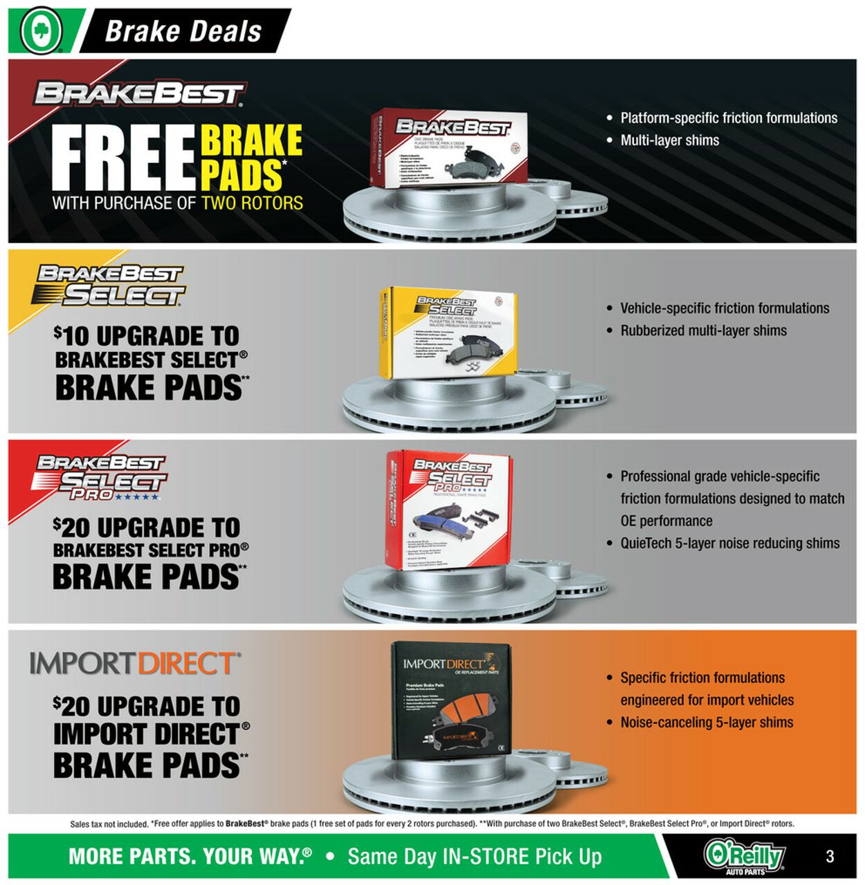Catalogue O'Reilly Auto Parts from 01/28/2026