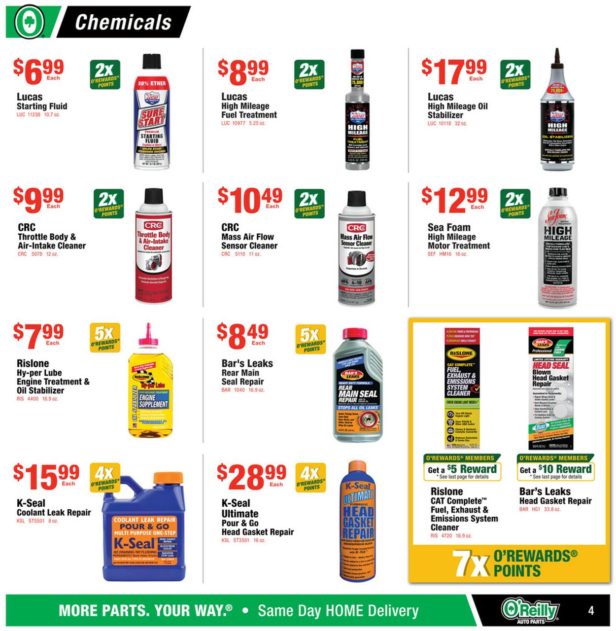 Catalogue O'Reilly Auto Parts from 01/28/2026