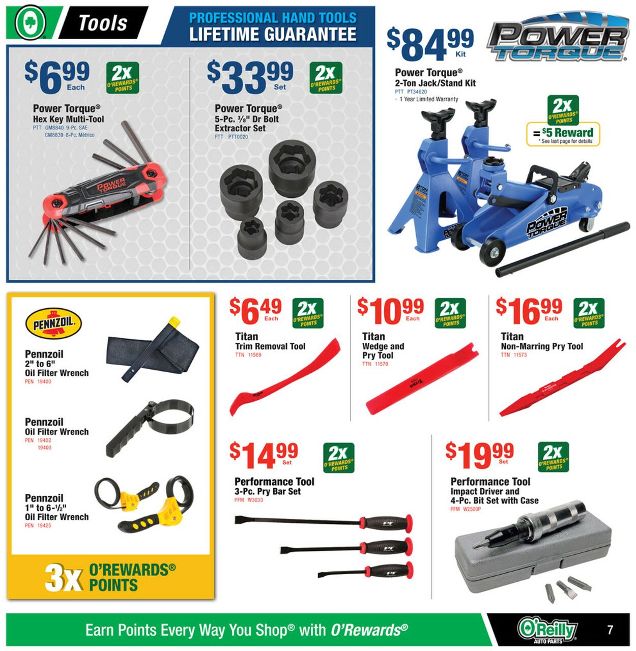 Catalogue O'Reilly Auto Parts from 01/28/2026