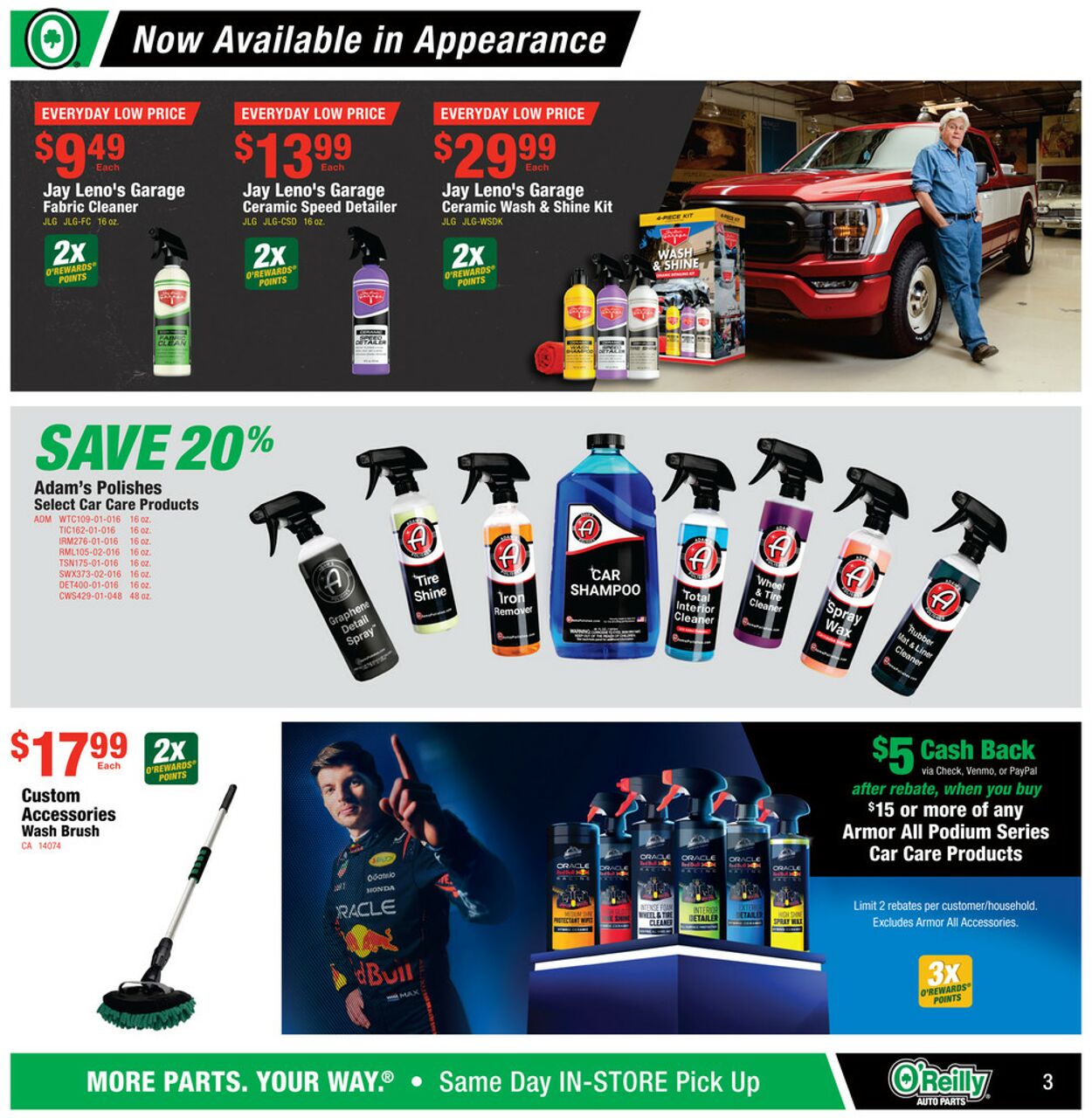 Catalogue O'Reilly Auto Parts from 03/25/2026