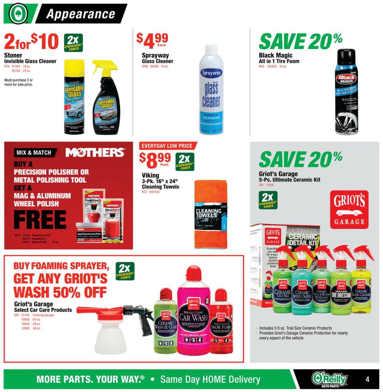 Catalogue O'Reilly Auto Parts from 03/25/2026