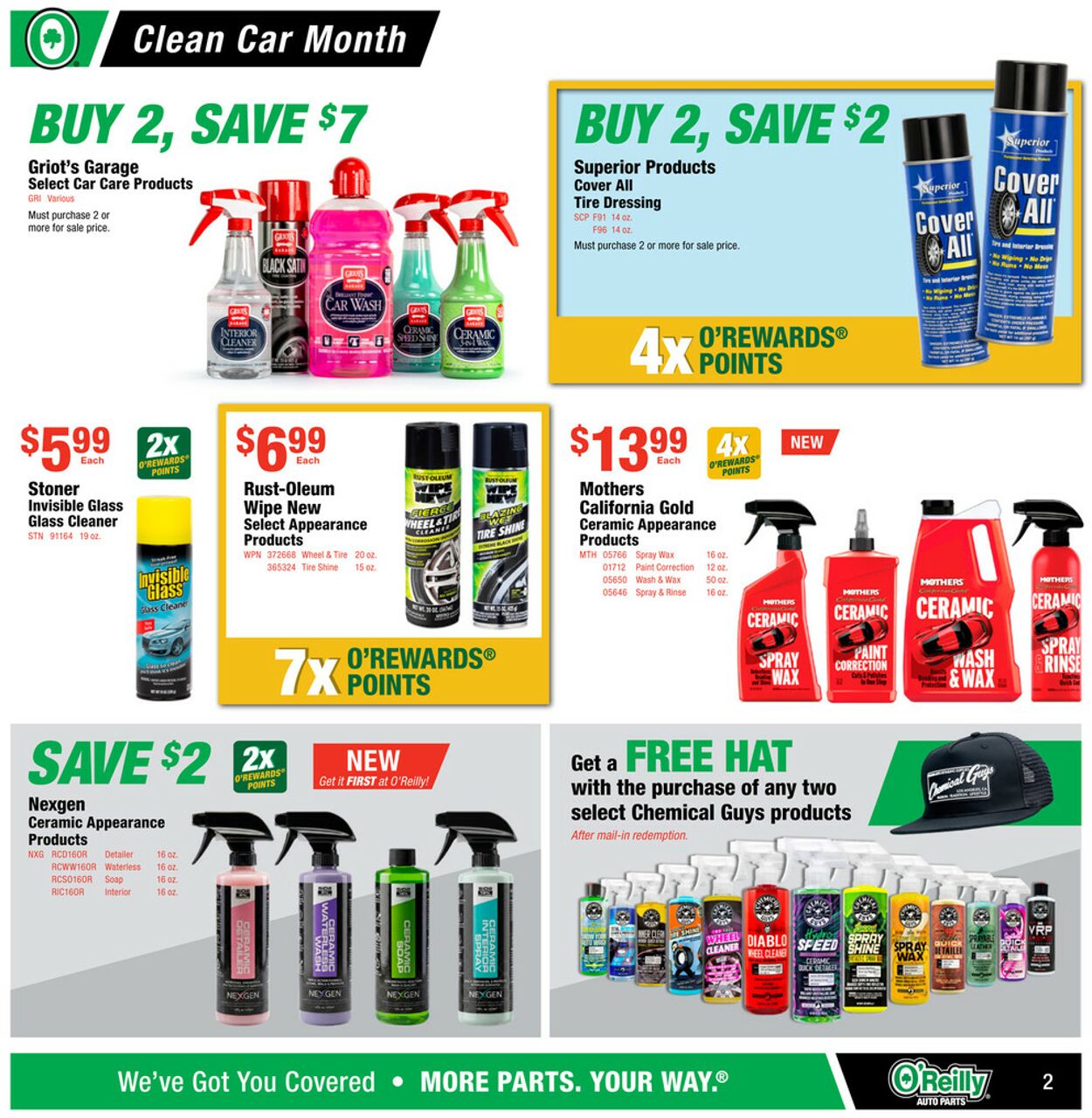 Catalogue O'Reilly Auto Parts from 04/29/2026