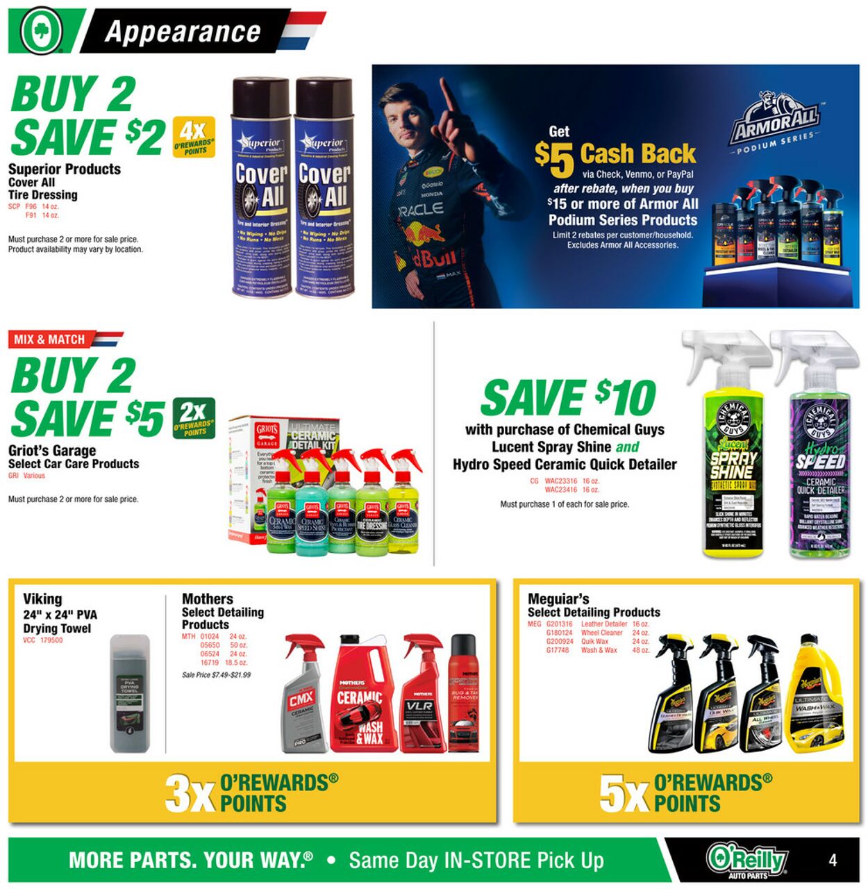 Catalogue O'Reilly Auto Parts from 05/27/2026