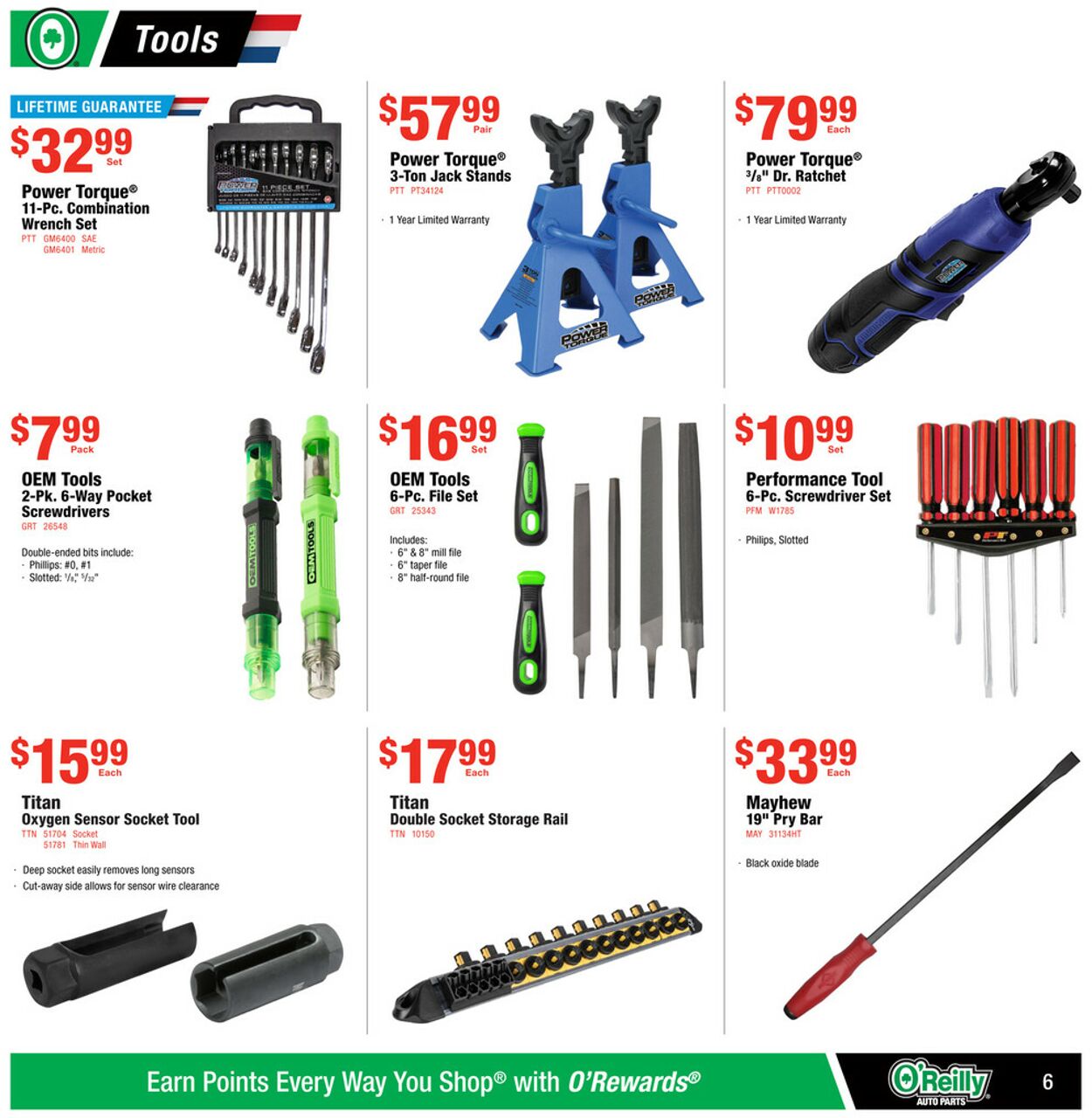 Catalogue O'Reilly Auto Parts from 05/27/2026