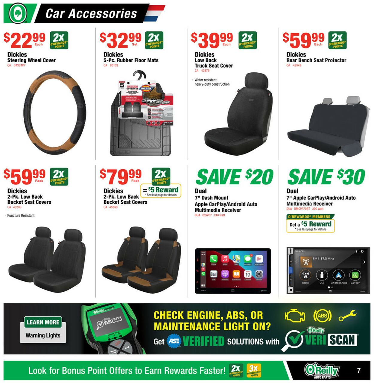 Catalogue O'Reilly Auto Parts from 05/27/2026