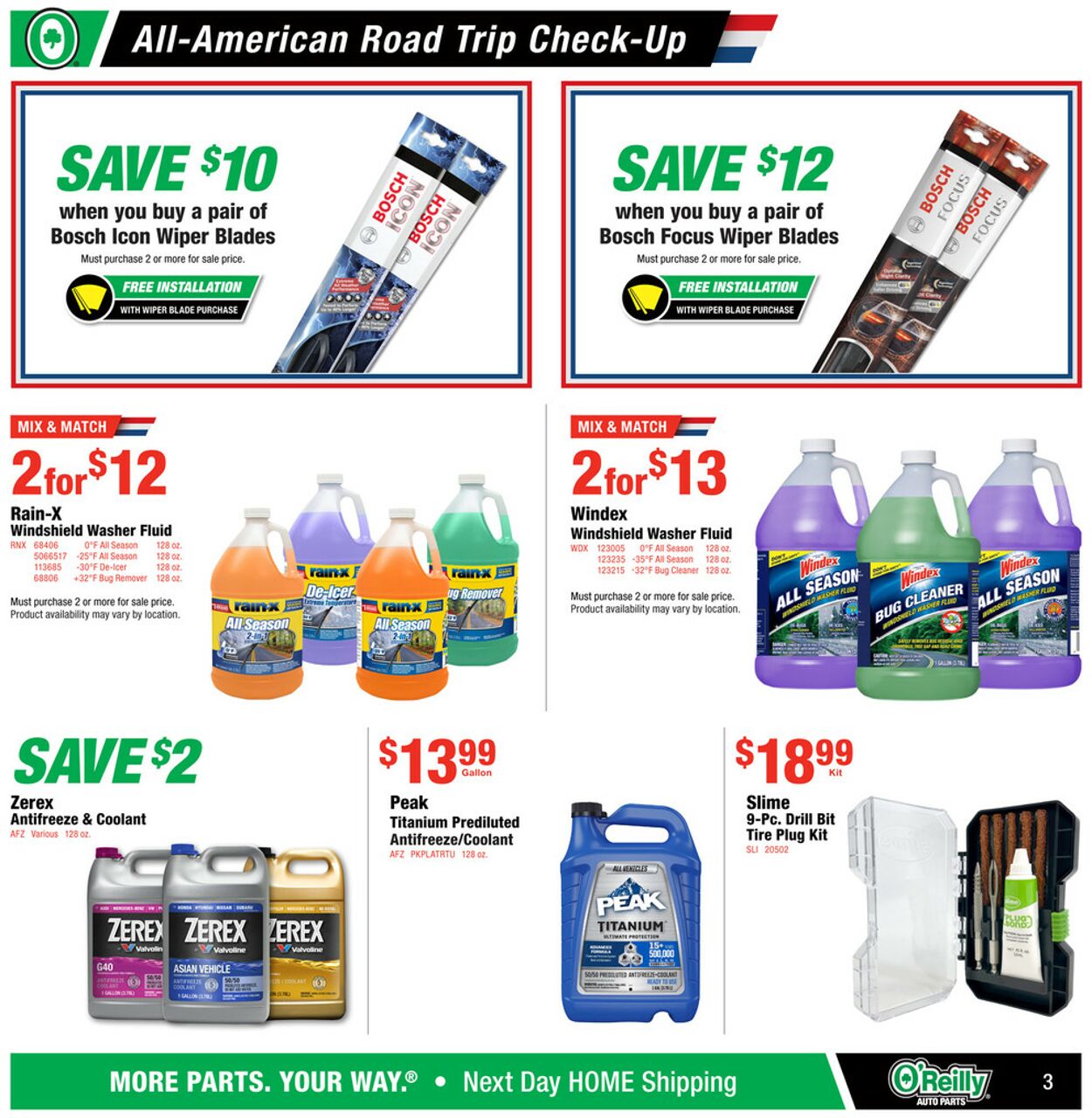 Catalogue O'Reilly Auto Parts from 05/27/2026