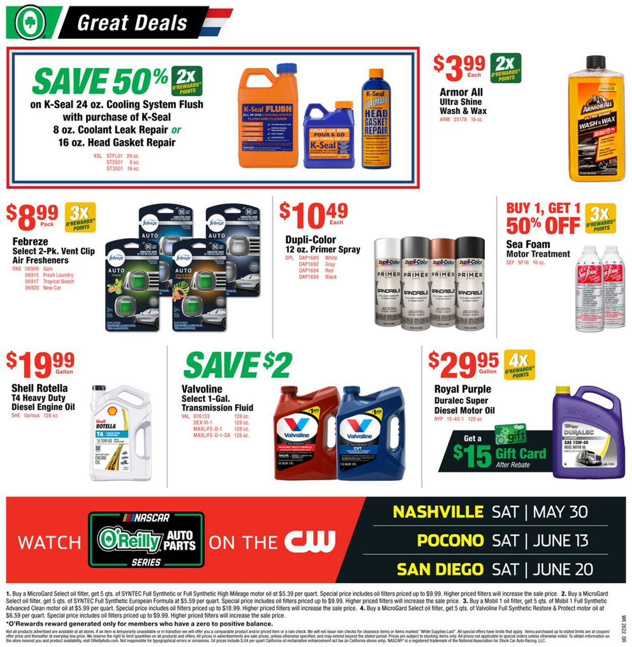 Catalogue O'Reilly Auto Parts from 05/27/2026
