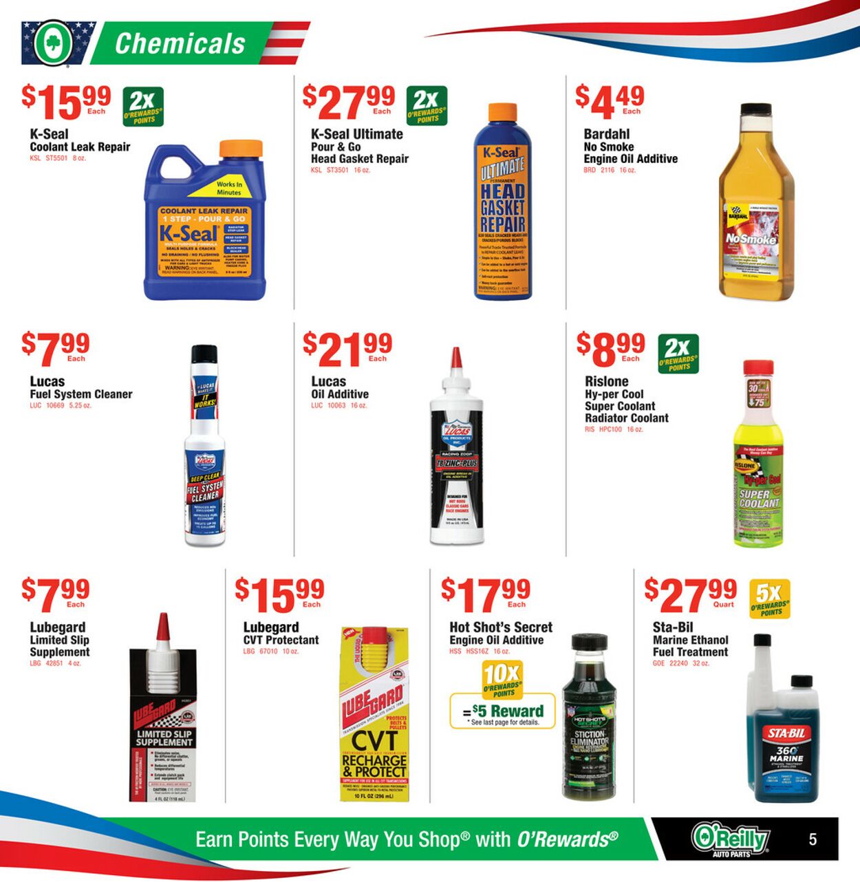 Catalogue O'Reilly Auto Parts from 06/24/2026