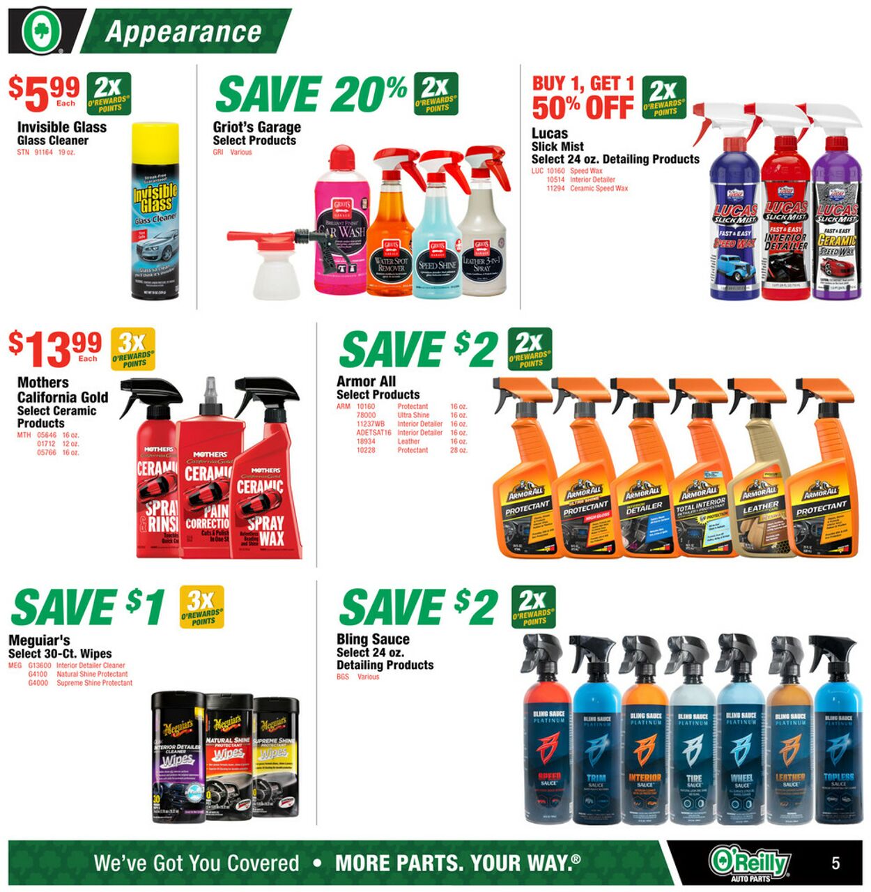 Catalogue O'Reilly Auto Parts from 08/26/2026