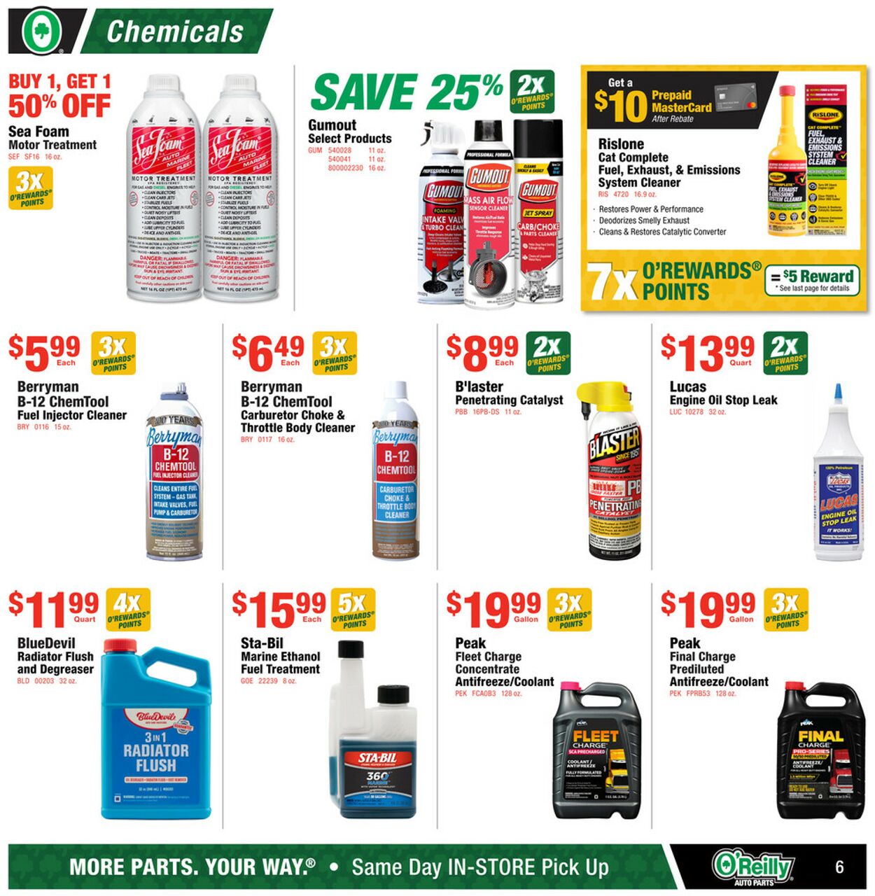 Catalogue O'Reilly Auto Parts from 08/26/2026
