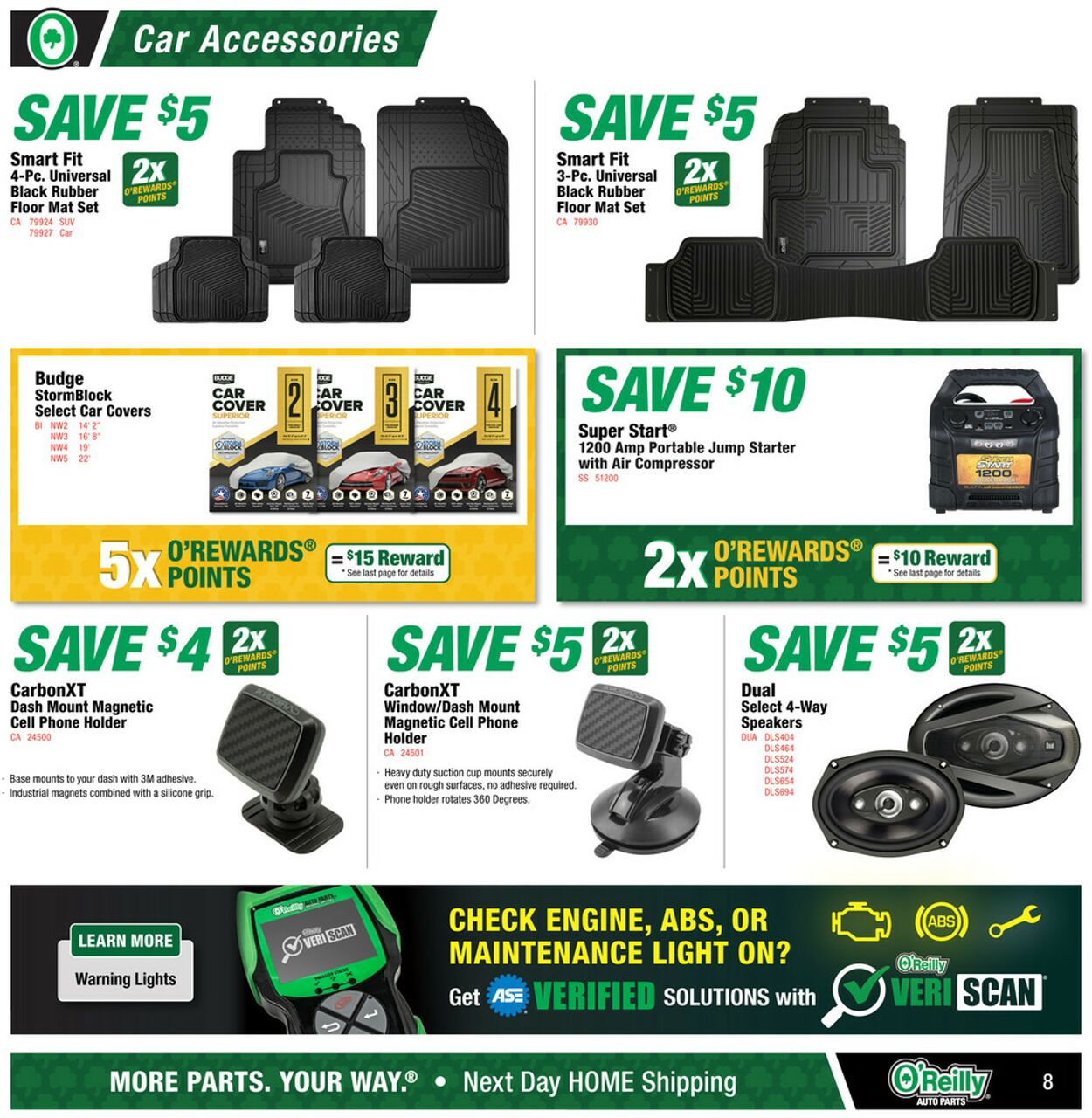 Catalogue O'Reilly Auto Parts from 08/26/2026