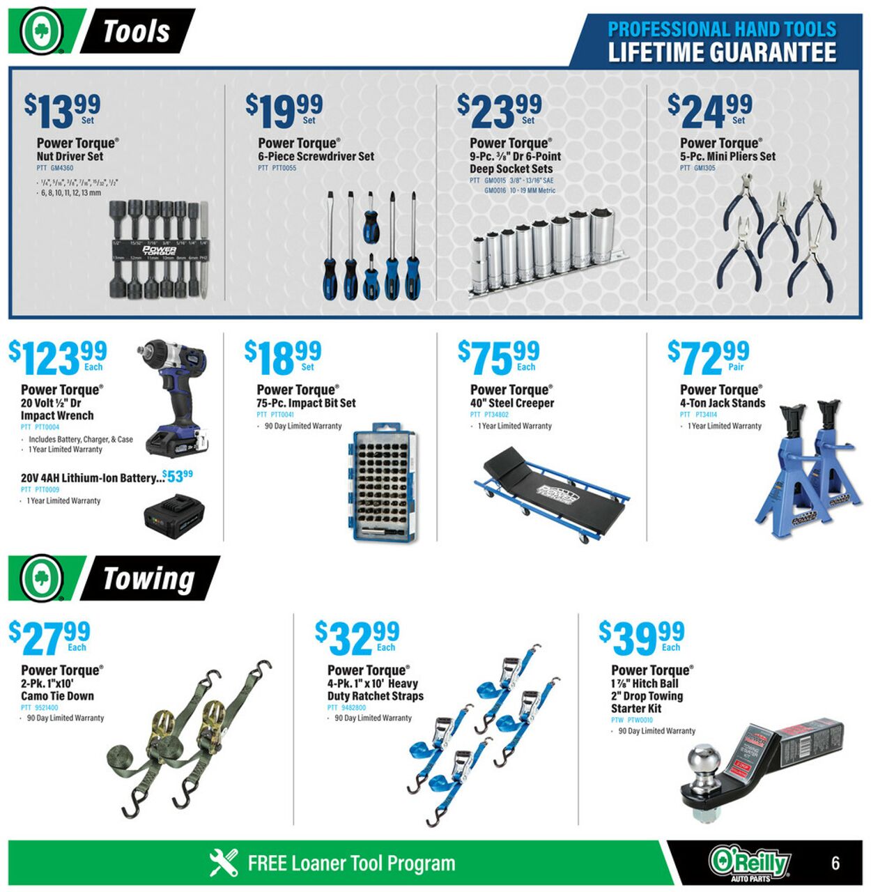 Catalogue O'Reilly Auto Parts from 09/30/2026