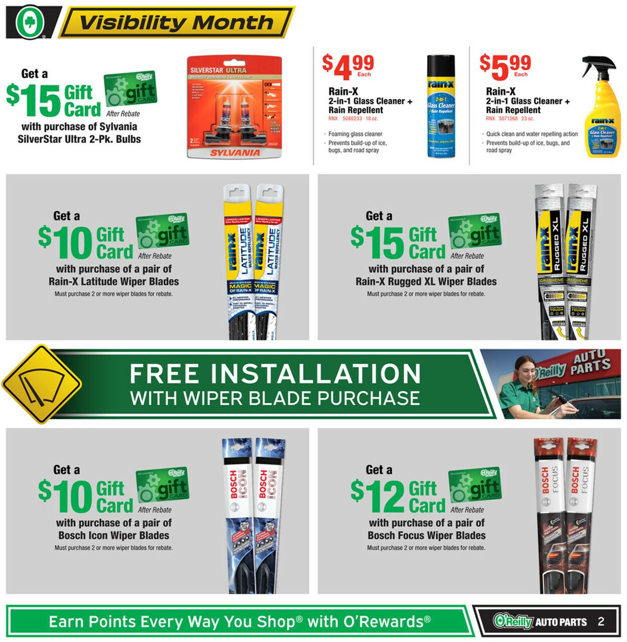 Catalogue O'Reilly Auto Parts from 10/28/2026