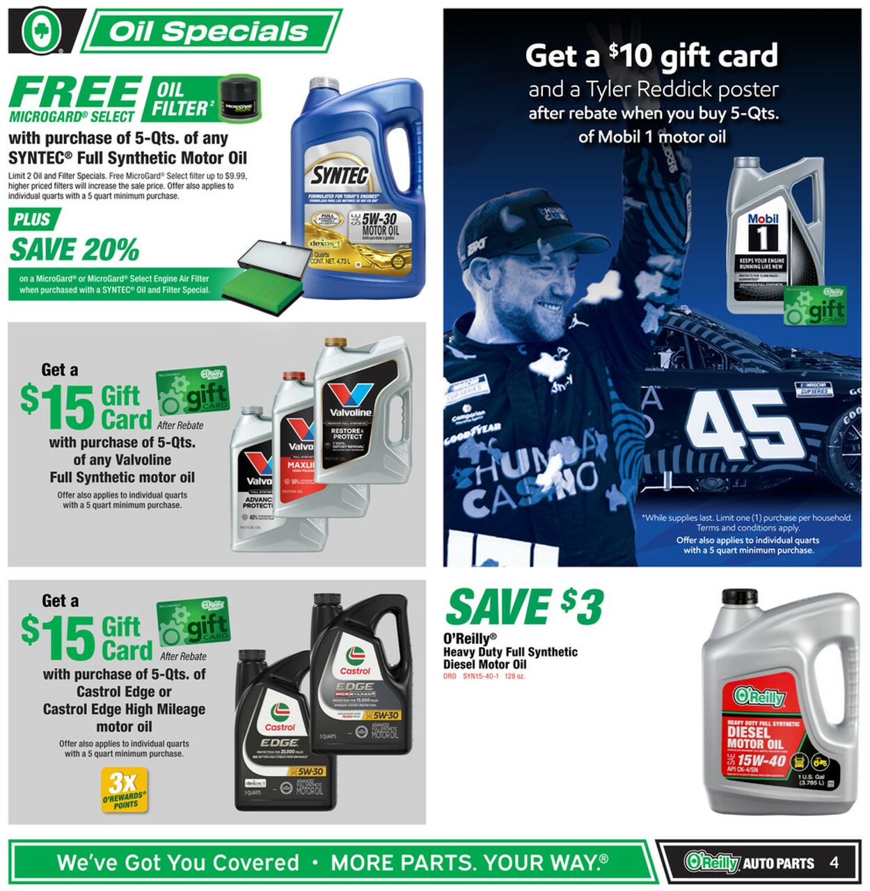 Catalogue O'Reilly Auto Parts from 10/28/2026
