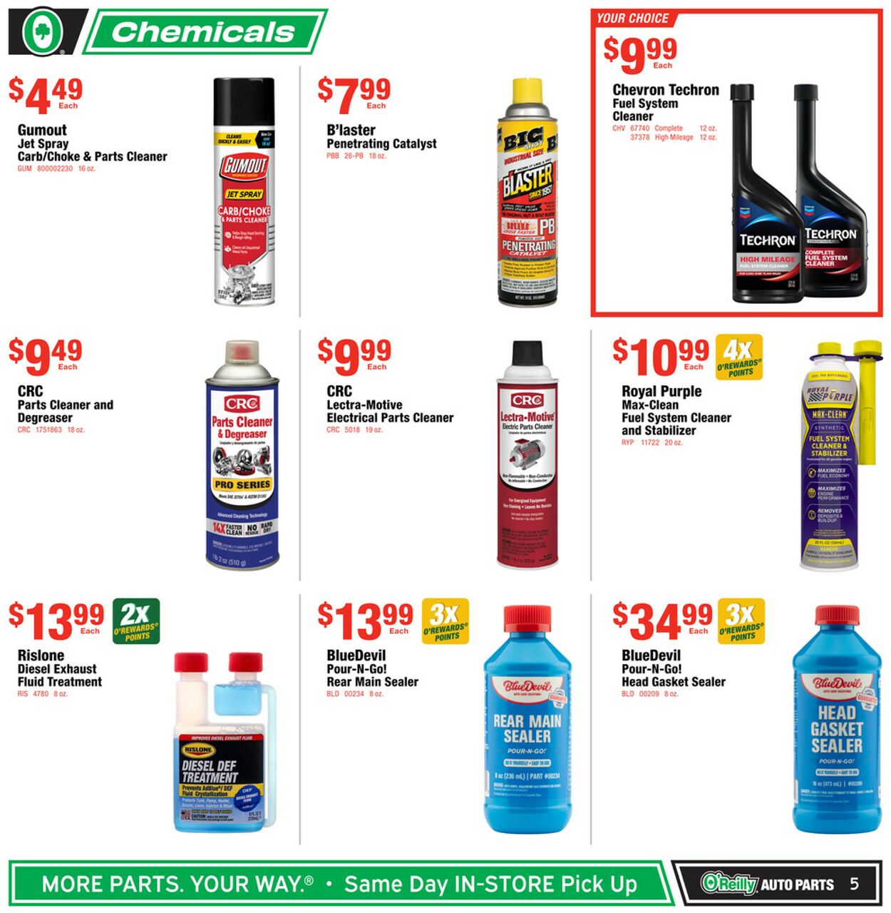 Catalogue O'Reilly Auto Parts from 10/28/2026