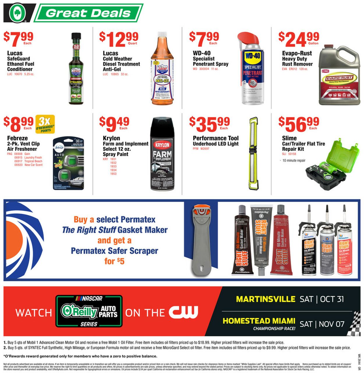 Catalogue O'Reilly Auto Parts from 10/28/2026