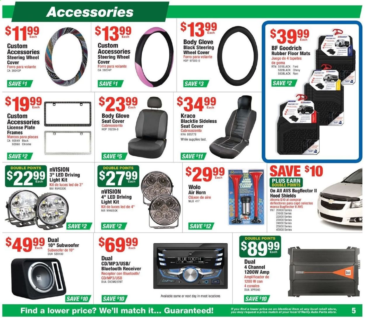 Catalogue O'Reilly Auto Parts from 04/24/2019
