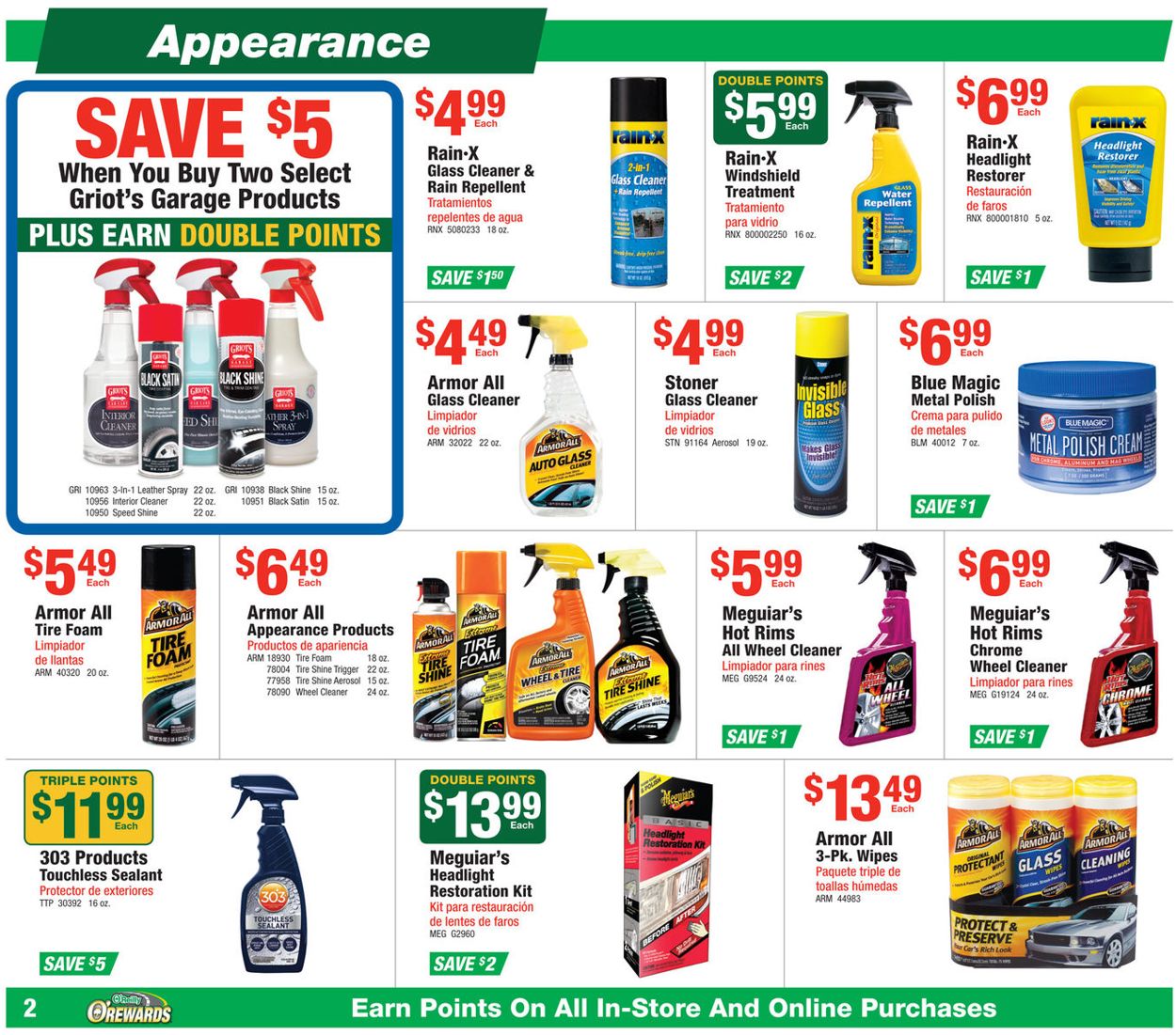 Catalogue O'Reilly Auto Parts from 10/30/2019