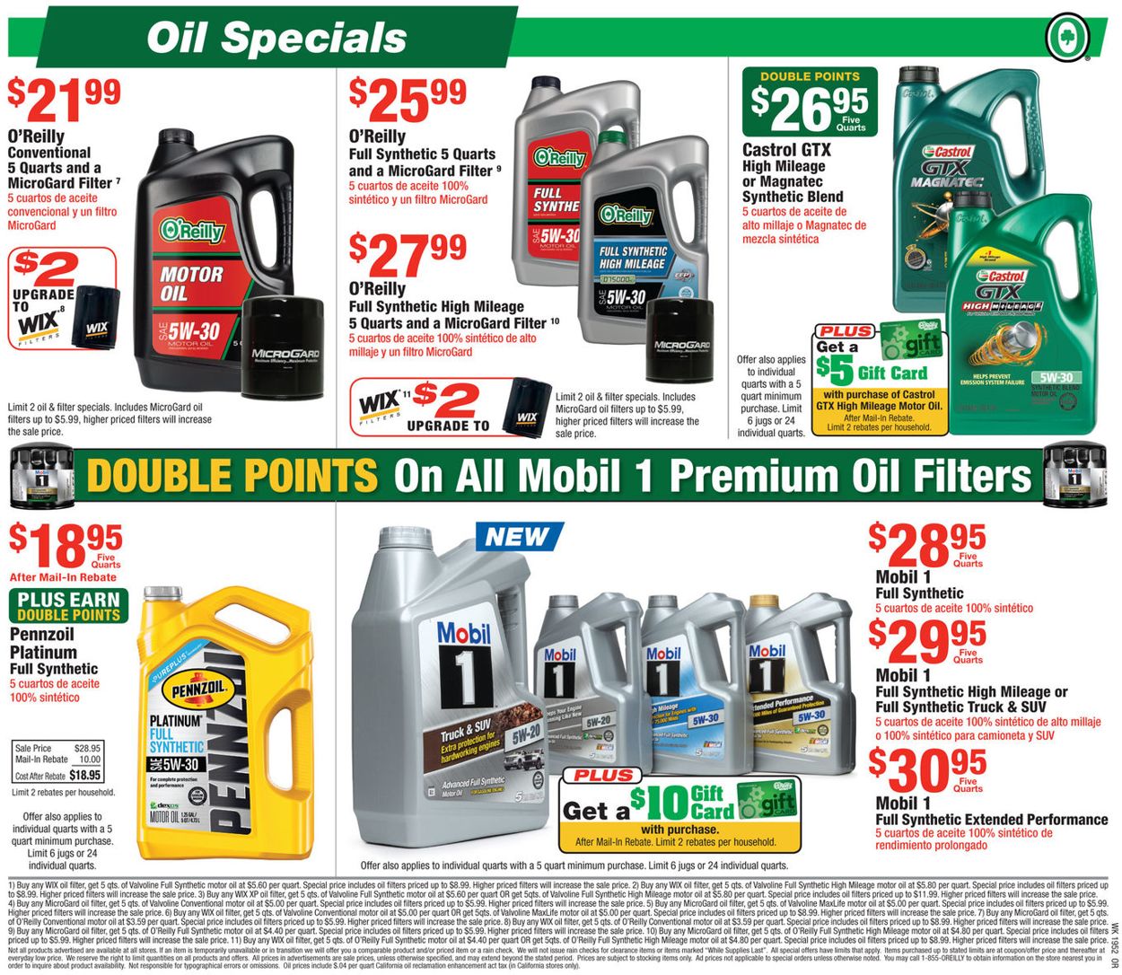 Catalogue O'Reilly Auto Parts from 12/25/2019