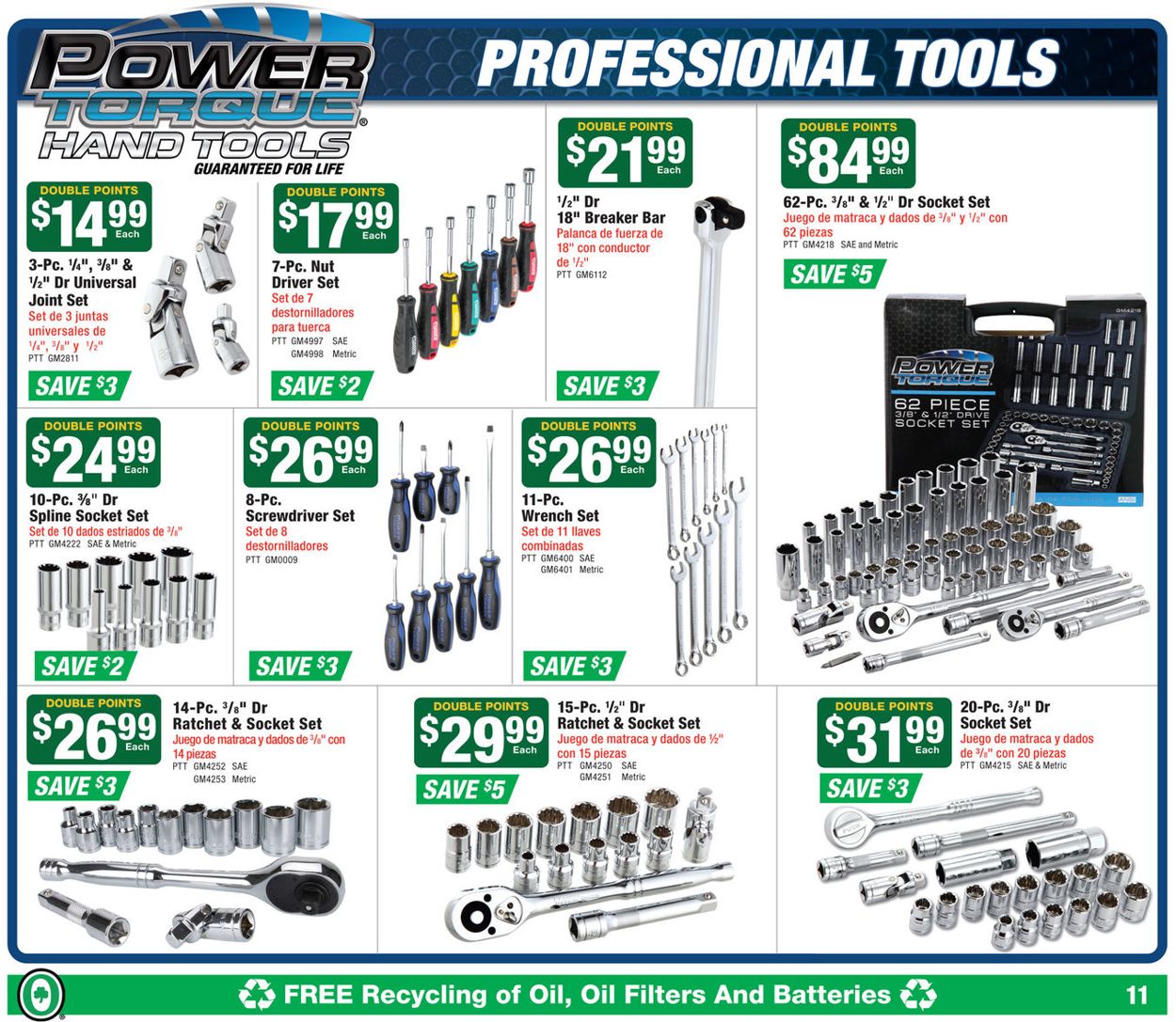 Catalogue O'Reilly Auto Parts from 01/29/2020