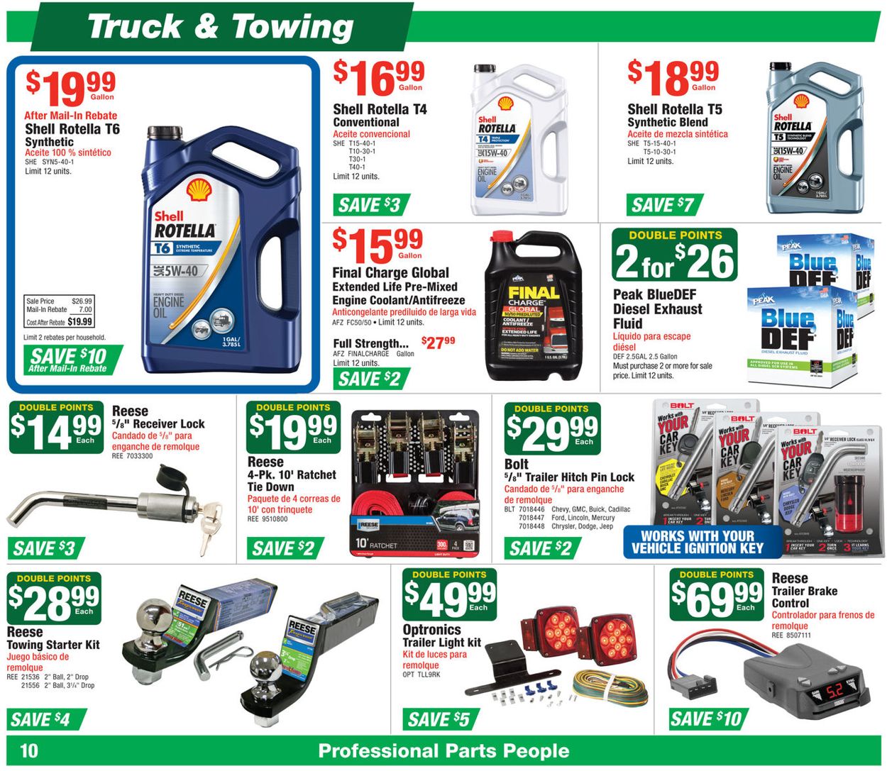 Catalogue O'Reilly Auto Parts from 03/25/2020