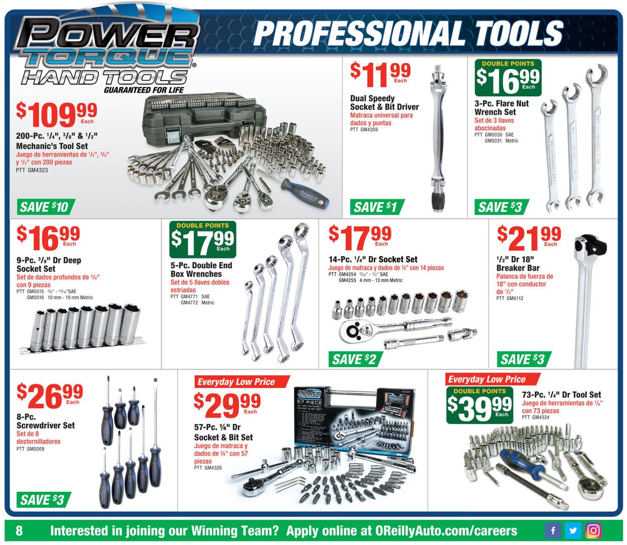 Catalogue O'Reilly Auto Parts from 05/27/2020