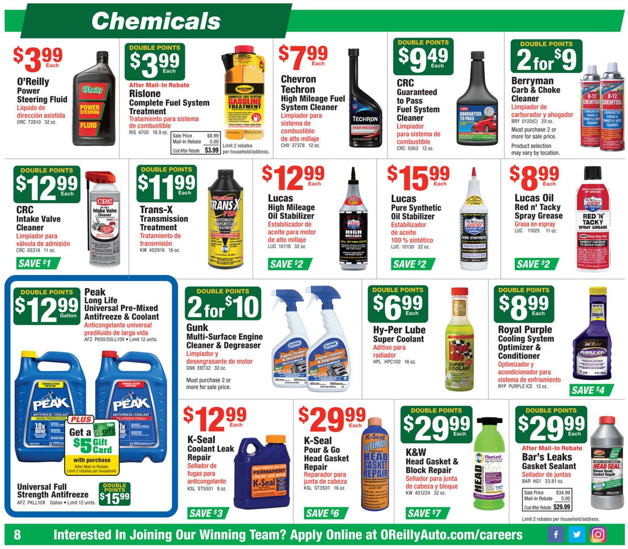 Catalogue O'Reilly Auto Parts from 06/24/2020
