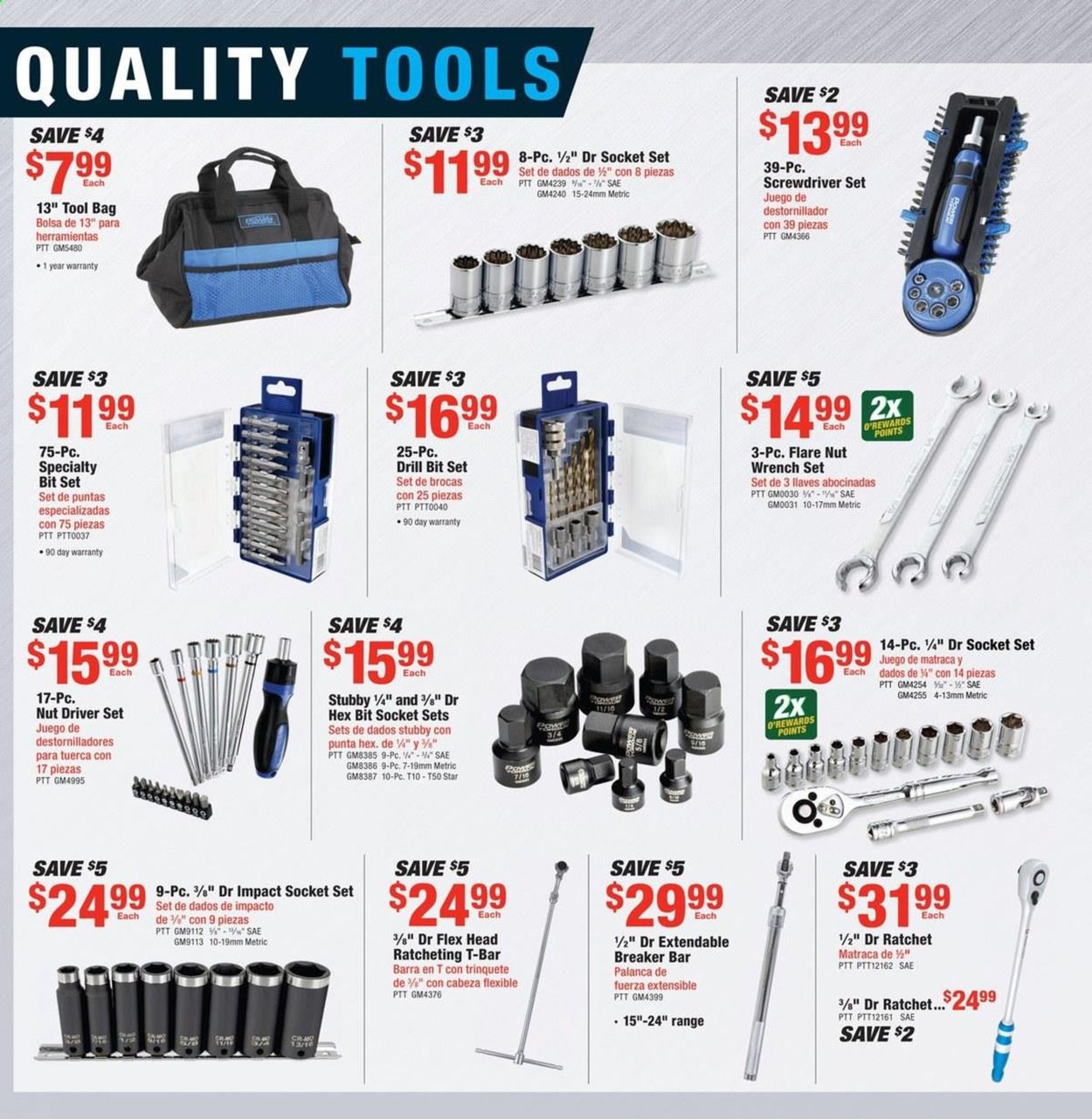Catalogue O'Reilly Auto Parts from 02/24/2021