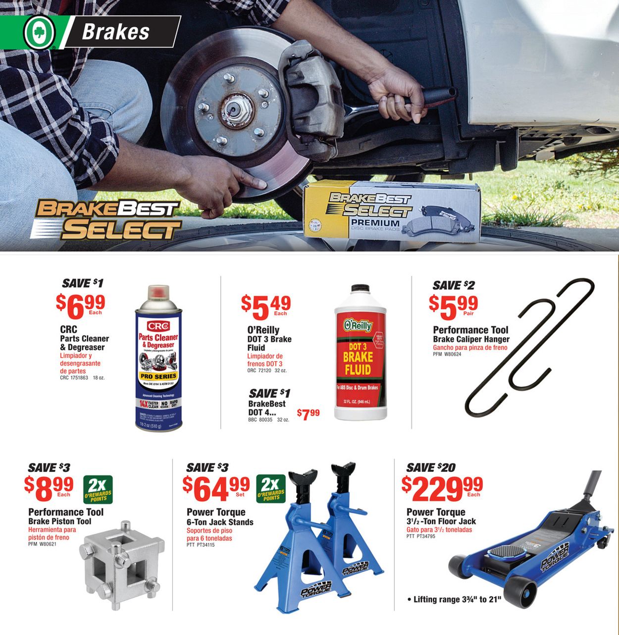 Catalogue O'Reilly Auto Parts from 03/31/2021